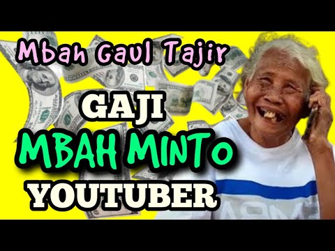 Salary Mbah Minto from Youtube ⁉️ Mbah slang income‼️