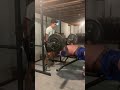 Bench Press 370lbs 3 sets of 3