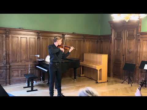 Bach adagio and presto, g-minor. Anton Volkov