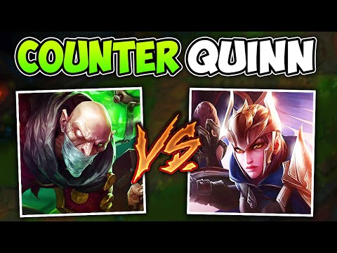 HOW TO DESTROY QUINN TOP PLAYERS WITH EASE!! - Rank 1 Singed