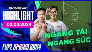 Ngang tài ngang sức, STVxTabi thăng hoa | Highlight 02.03 | SWISS Stage FVPL Spring 2024