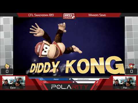 CFL Smackdown 189 Smash 4 - Ewok (Cloud) vs Kiki (Diddy Kong) - Winners Semis