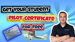 How To Apply For Free A Student Pilot Certificate