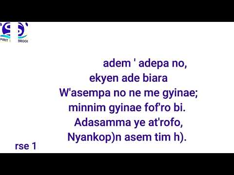 Presbyterian hymn 333//Yesu w'asem ye asempa