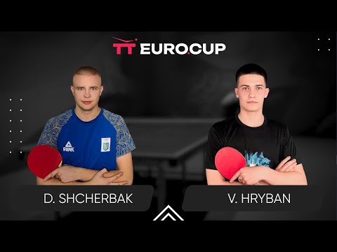 19:15 Denys Shcherbak - Vadym Hryban 20.10.2023 TT Euro.Cup Ukraine  Star. TABLE 4