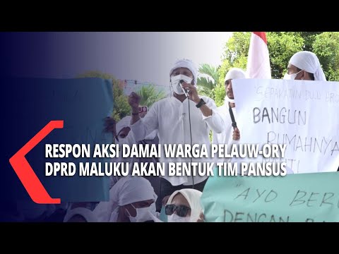 Respon Aksi Damai Warga Pelauw-Ory, DPRD Maluku Akan Bentuk Tim Pansus