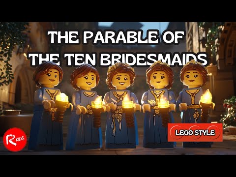 The Parable of the Ten Bridesmaids | LEGO-Style Bible Story | Jesus Parables