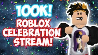 Roblox Live Stream Bloxburg म फ त ऑनल इन व ड य - 100k roblox celebration stream bloxburg meep city more