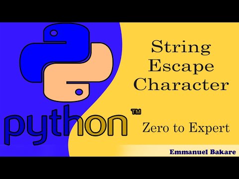 12 Python String Escape Characters