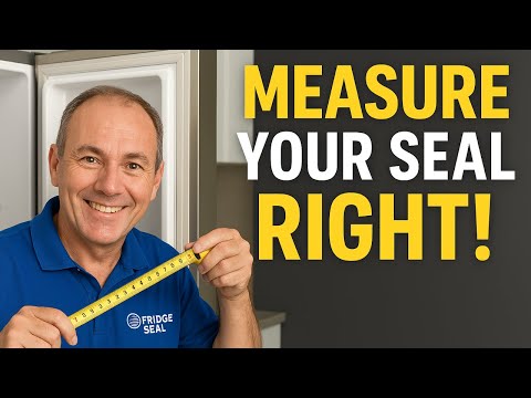 How to Measure a Fridge or Freezer Door Seal Correctly (Easy DIY Guide!)