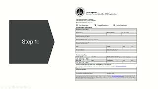 Upload NPI Form to the Medicaid Portal