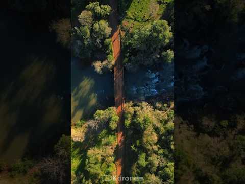 📍Puente Quemado | A° del Medio, Campo Viera #misiones #rutasypaisajes #drone #arroyos #airelibre