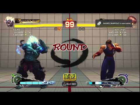 Youhei-_- [Oni] vs. don_chan- [Guy] | 1 of 2 Ranked Matches | PS3 SSF4 Arcade Edition