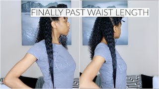 How Did I Grow My Natural Hair So Fast?! (Finally Past Waist Length)