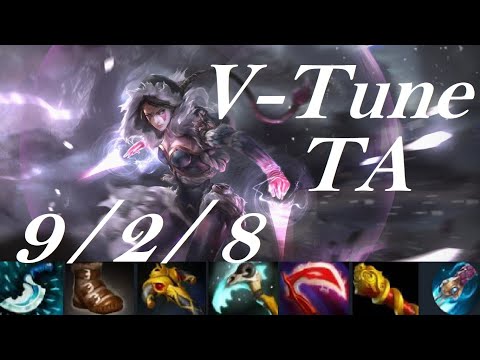 V-Tune mid Templar Assassin vs Ramzes Morphling - Morphling gg in secs  - dota2