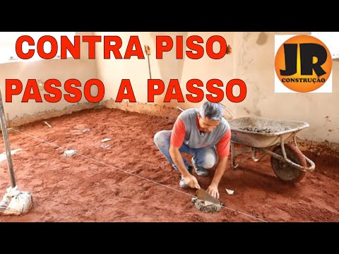 COMO FAZER O CONTRAPISO DA CASA