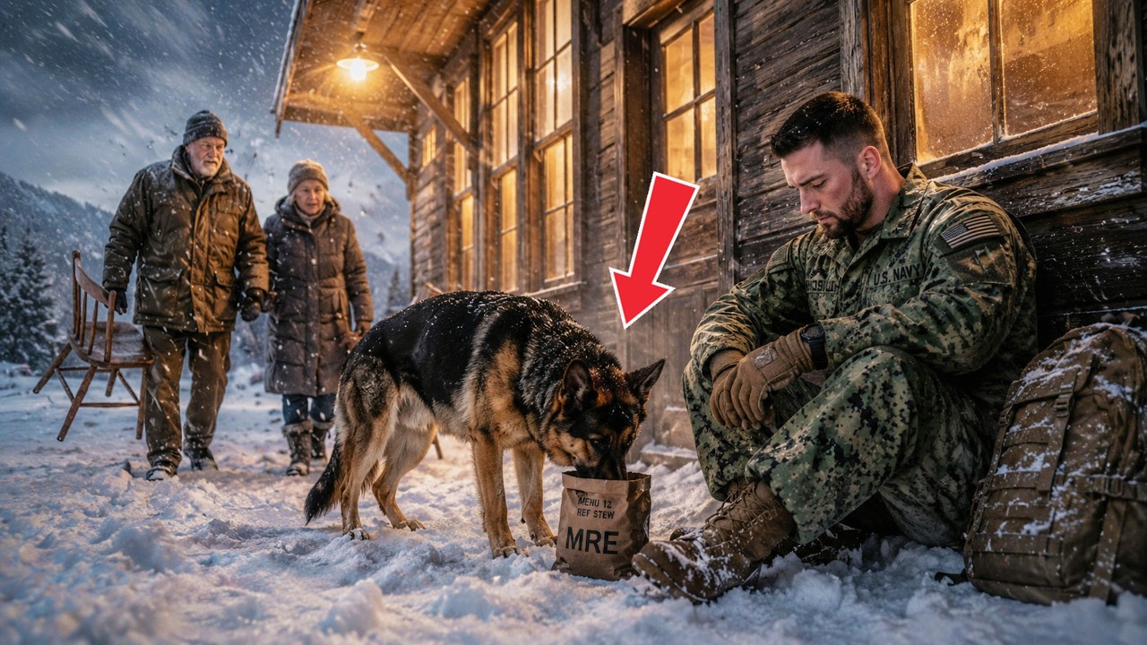 An Elderly Couple Found a Navy SEAL Feeding His K9 in the Snow — What They Did Changed His Life
