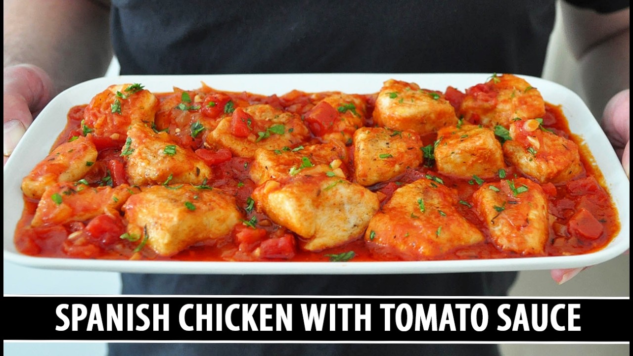 Spanish Chicken with Tomato Sauce | Classic Pollo con Tomate Recipe