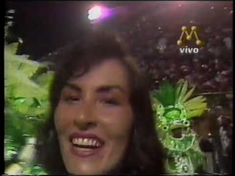 5 MOCIDADE INDEPENDENTE 1995 DESFILE DAS CAMPEÃS MANCHETE Padre Miguel, Olhai por nós