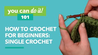How to Crochet for Beginners: Single Crochet