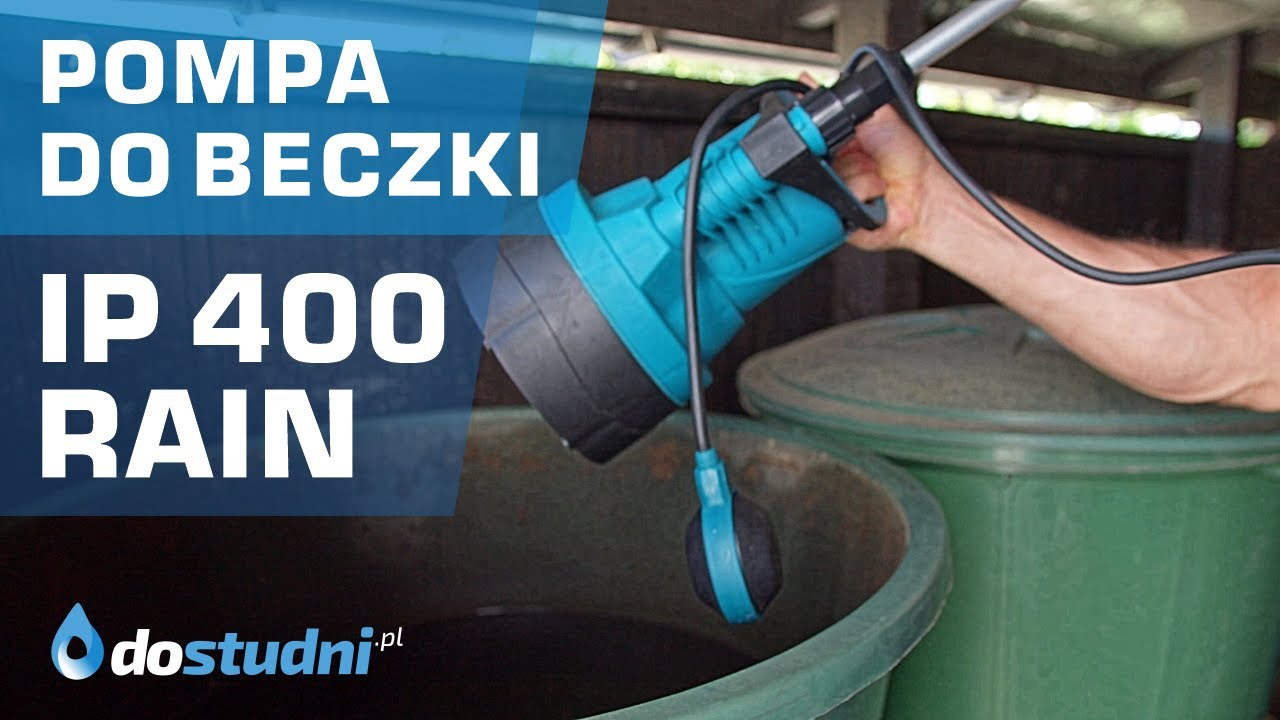 POMPA DO BECZKI IP 400 RAIN