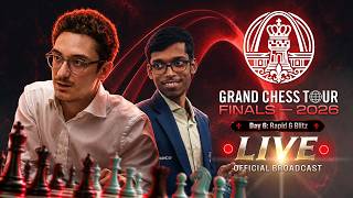 Grand Chess Tour Finals 2026: Day 6 | Praggnanandhaa vs. Caruana | Rapid & Blitz