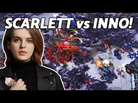 SCARLETT'S RIDICULOUS CREEP SPREAD vs INNOVATION (Best of 5) - StarCraft 2