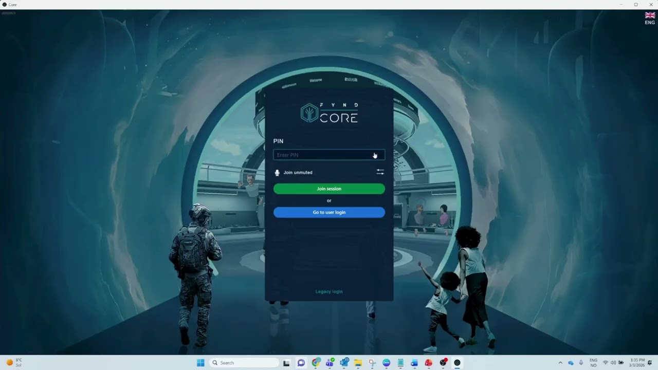 How to get stated with Fynd CORE and join with a pin