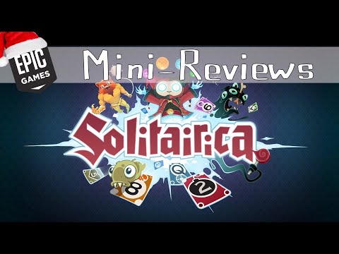 Solitairica - Mini-Review | Day 13 of 15 | Epic Store - Free Daily Video Games - YouTube
