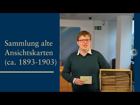 Sammlung alte Ansichtskarten (ca. 1893-1903) rund 900 Stück aus original belassenem Nachlass