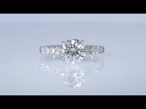 2.15CT Round Brilliant Diamond Engagement Ring GIA Cert/Appr $23K $9995