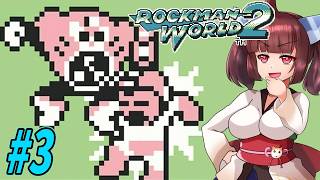 【ロックマンワールド2】GBロックマンワールド２やっていく東北きりたんと音街ウナ part3　【VOICEROID実況】