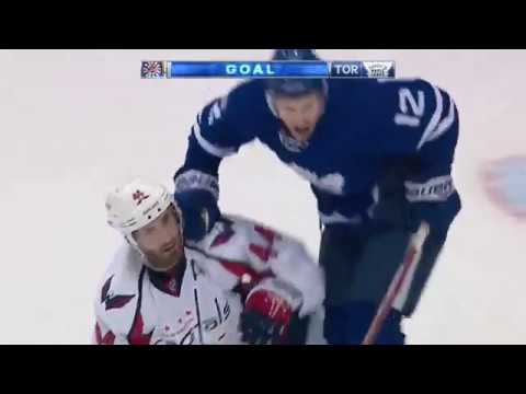 Nazem Kadri 1st Goal of the Playoffs! 4/17/2017 - (Washington Capitals vs Toronto Maple Leafs)