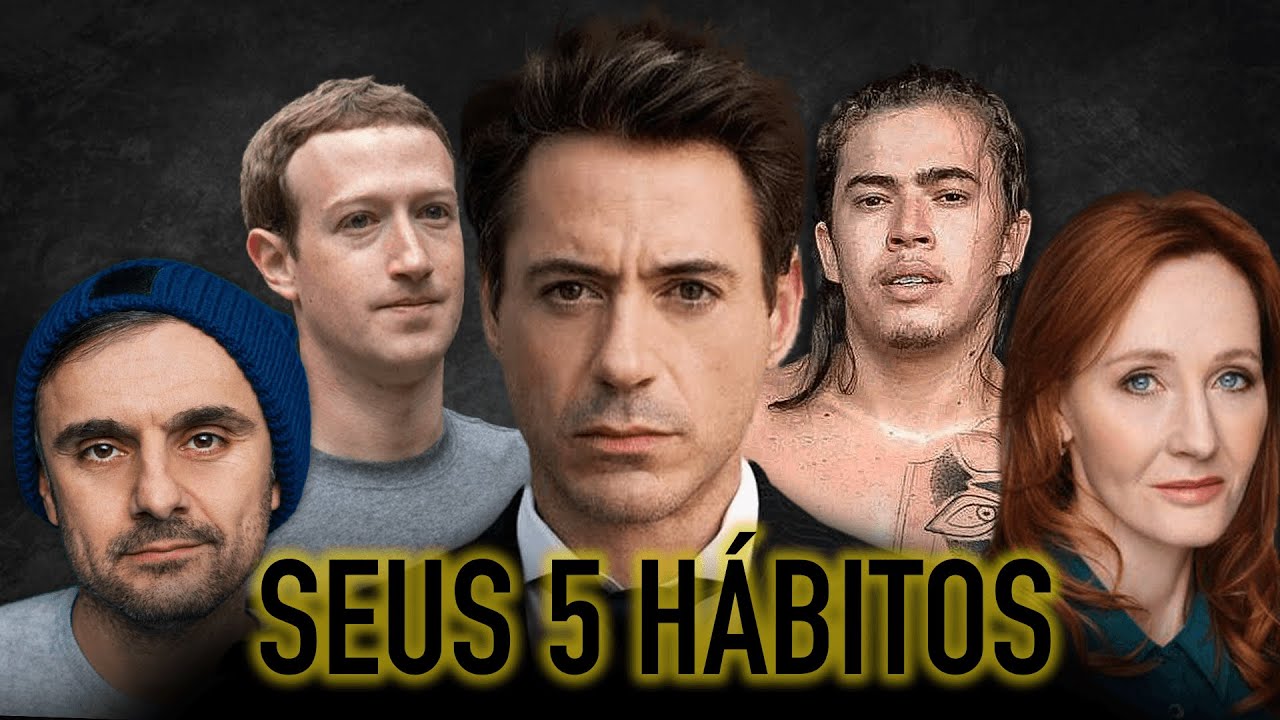 5 HÁBITOS para fazer 2020 o MELHOR ANO DA SUA VIDA | Hábitos de Sucesso