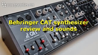 Video thumbnail for Behringer CAT synthesizer review and sounds by Gearjunkies
