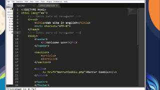 Función para ejecutar el código HTML en un navegador web.