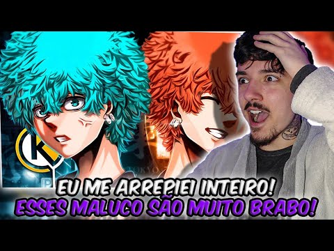(ARREPIEI TODO!) REAGINDO ao Smiley & Angry (Tokyo Revengers) - Gêmeos Ogros | Okabe | REACT // Nai