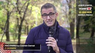 ”Faci Pariu” cu Cosmin Cernat (ep.138): Așa se fac banii duminică » 🍀 22 de pronosticuri gratis! 💸