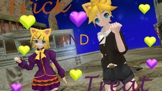 [MMD] Trick and Treat Len and Rin + Download