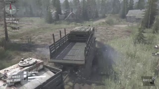 Spintires mudrunner the valley gameplay