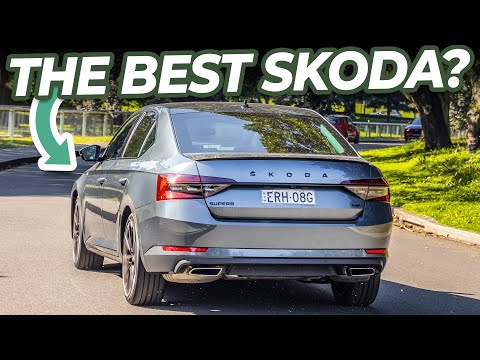 Diese Limousine ist groß, bequem und preiswert (Skoda Superb Sportline 2023 Testbericht)