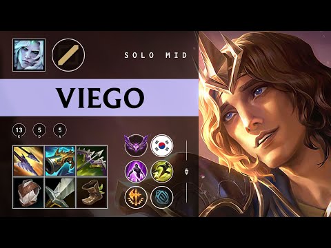 Viego Mid vs Galio - KR Master Patch 25.24