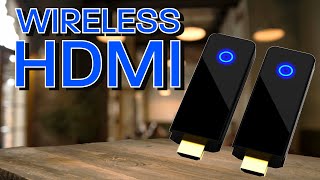 Wireless HDMI REVIEW BMOSTE Wireless HDMI Transmitter: CUT YOUR HDMI CABLE!