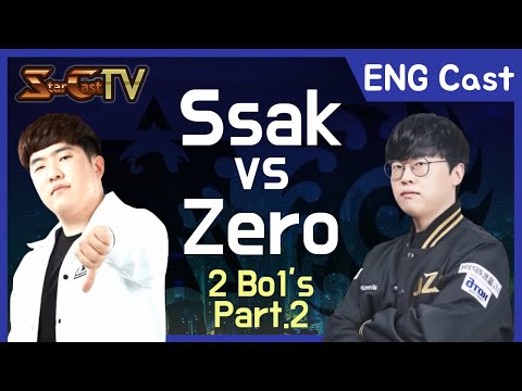 [ENG] Ssak vs Queen (TvZ, 2Bo1's) Part.2 - Starcraft Remastered (StarCastTV English)