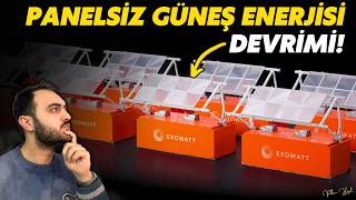PANELSİZ GÜNEŞ ENERJİSİ: BU KONTEYNER 7/24 ELEKTRİK ÜRETİYOR!