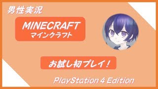 【初めてのマイクラ /PS4 #13】雑談・寝落ちに/シングルで頑張ってみます(^^ゞ・ワンちゃんとヌコ様に囲まれて(笑)
