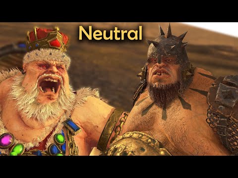 Targog Neutral Diplomacy Voice Lines To Greasus Goldtooth - Total War Warhammer 3