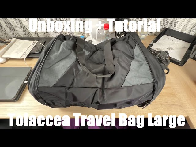 Vídeo relacionado con MYTITAN Bolsa Deporte 45L Hombre y Mujer, Mochila Gimnasio y Viaje