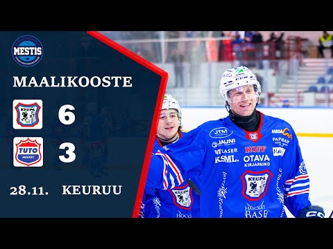 Maalikooste KeuPa HT - TUTO Hockey 28.11.2025 (6-3)
