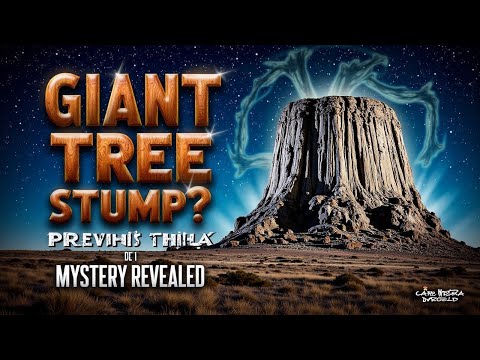 Is Devil's Tower  Is Just A Stump Of A Prehistoric Tree